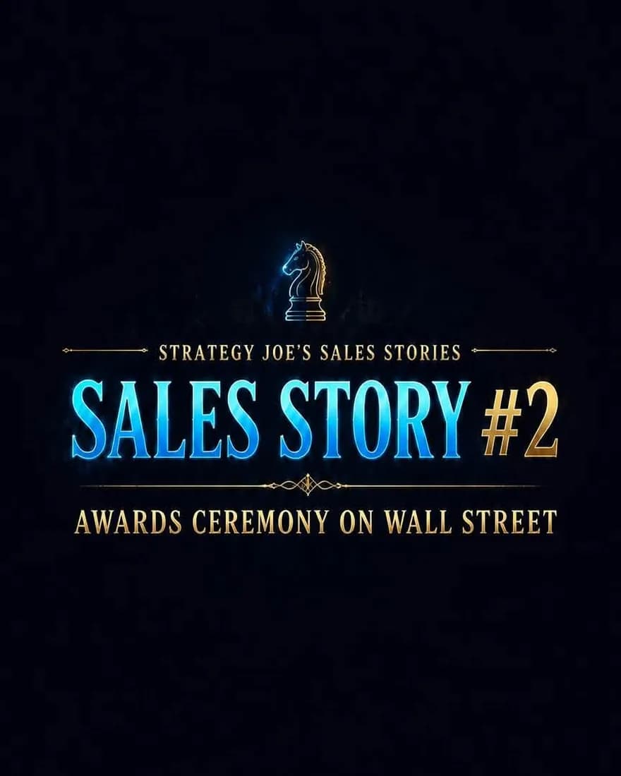 Sales Story #2 cover: The Awards Ceremony on Wall Street