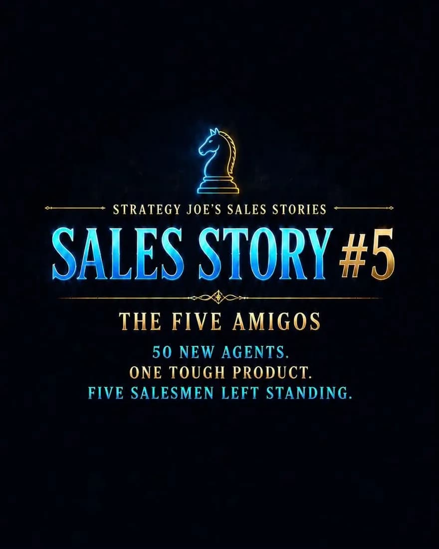 Sales Story #5 cover: The Five Amigos