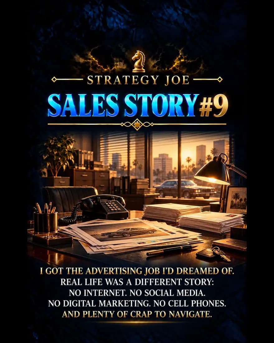 Sales Story #9 cover: The Advertising Job I’d Dreamed Of